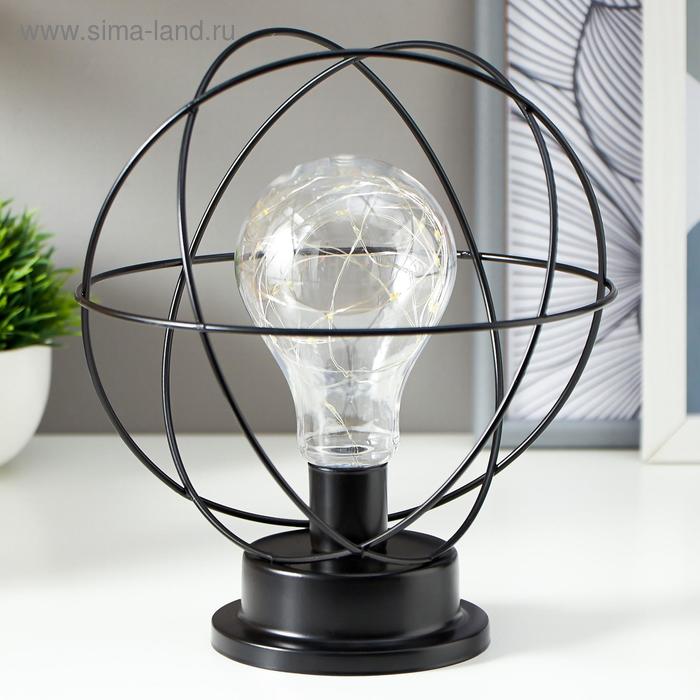 

Ночник 16127/1 LED от батареек 3хАА черный 20х20х23 см