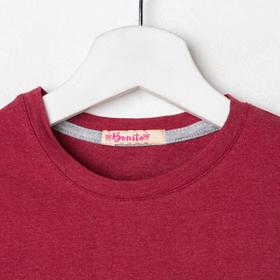 

Лонгслив для девочки, цвет бордовый, рост 92 см