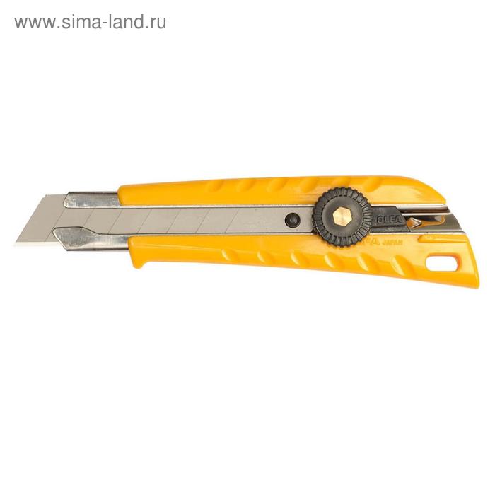 Нож OLFA OL-L-1, с выдвижным лезвием эргономичный, 18 мм нож olfa с выдвижным лезвием 18 мм ol l 1