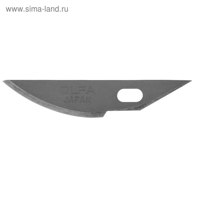 Набор закругленных лезвий OLFA OL-KB4-R/5, для ножа AK-4, 6(8)х38х0,45 мм, 5 штук