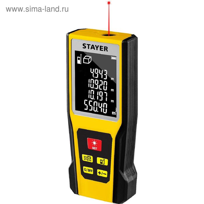 Дальномер лазерный STAYER Professional 34957_z01, LDM-60 , дальность 60 м, 5 функций