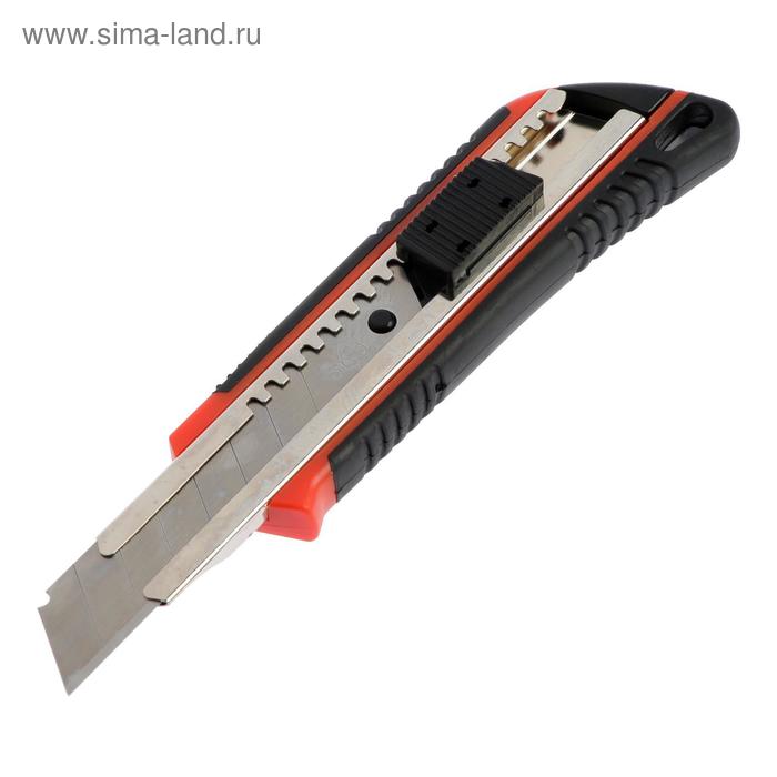 Нож Park, 18 мм, выдвижное сегментное лезвие, двухкомпонентная рукоятка