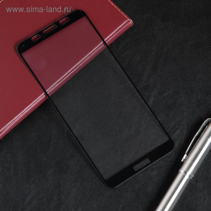 цена Защитное стекло Red Line для Huawei Honor 7A, Full Screen, полный клей, черное