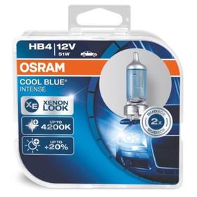 

Лампа автомобильная OSRAM HB4 12 В, 51 Вт, (P22d) COOL BLUE Intense DuoBox, 9006CBI_HCB, 2 шт 5288