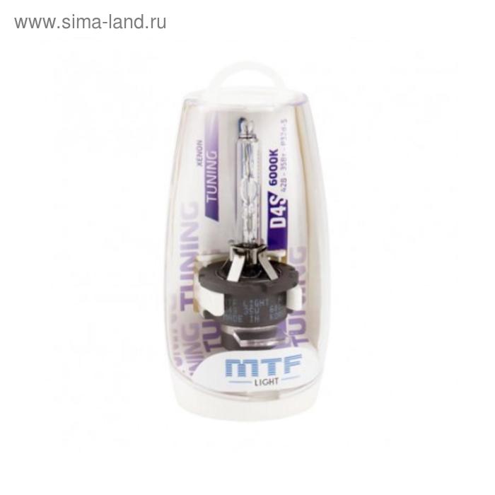 цена Лампа ксеноновая MTF D4S 6000K 35 Вт, TUNNING SBD4S6
