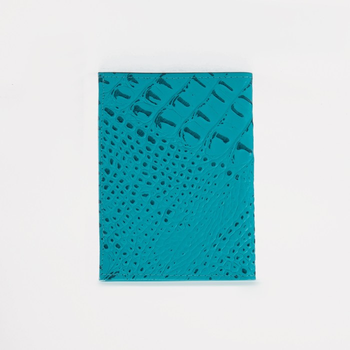 Обложка для автодокументов 2 в 1 (с портмоне), цвет бирюзовый