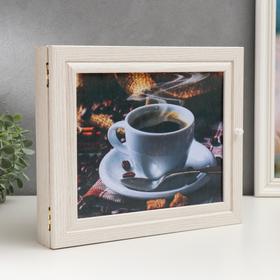 

Ключница "Кофе" выбеленный дуб 26х31х6 см МИКС