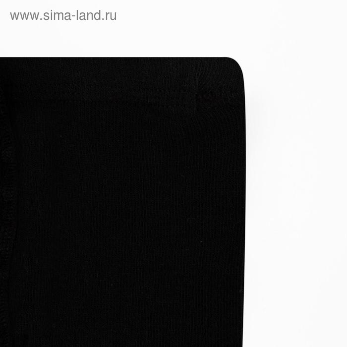 фото Леггинсы детские шерстяные, цвет чёрный, рост 140-146 lav