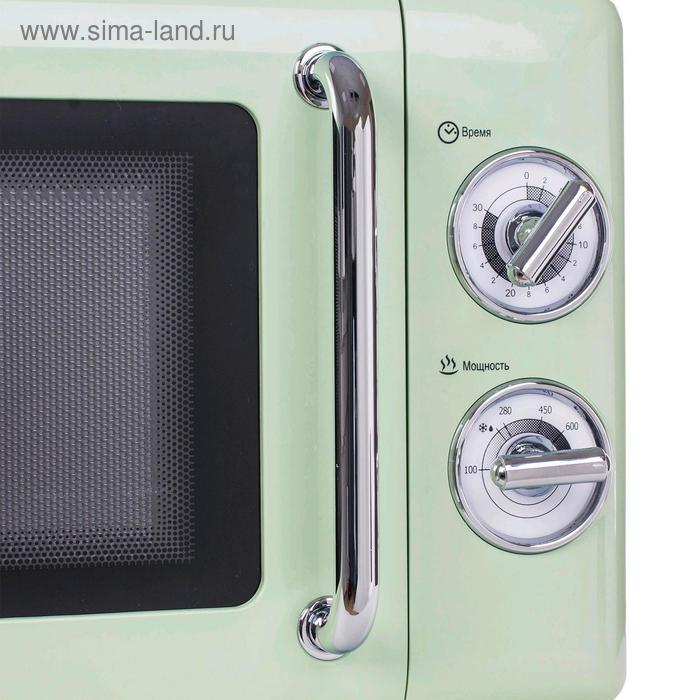 Купить Микроволновая печь Tesler MM-2045 GREEN, 700 Вт, 20 л, 6 программ, таймер, зеленая Микроволновая печь Tesler MM-2045 GREEN, 700 Вт, 20 л, 6 программ, таймер, зеленая