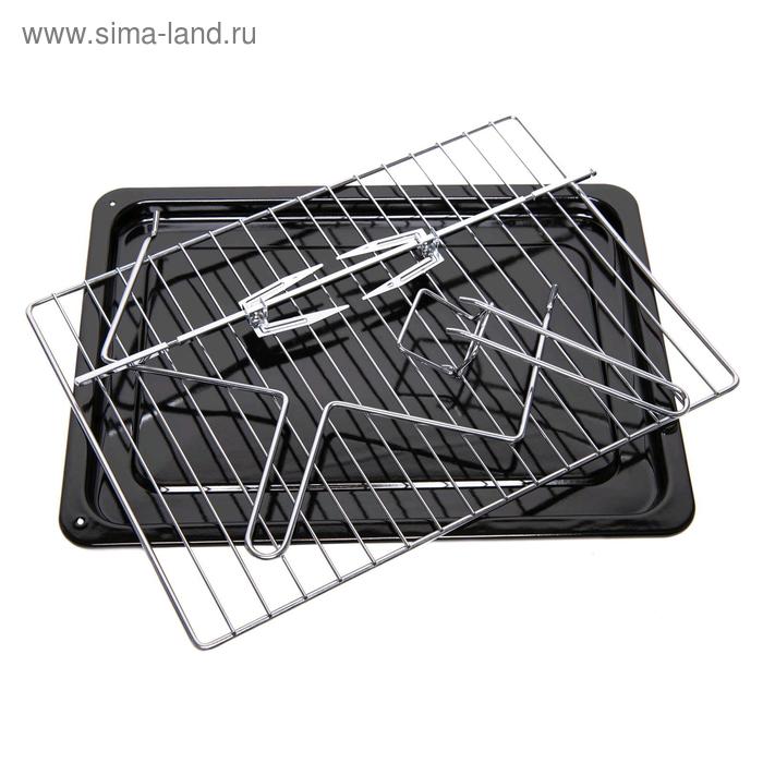 

Мини-печь Tesler EOG-6000 BLACK, 2000 Вт, 60 л, 6 программ, гриль, таймер, черная