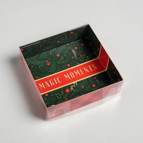 

Коробка для кондитерских изделий Magic Moments, 12 × 12 × 3 см