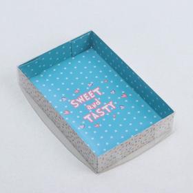 

Коробка для макарун с подложками Sweet and tasty, 17 х 12 × 3,5 см