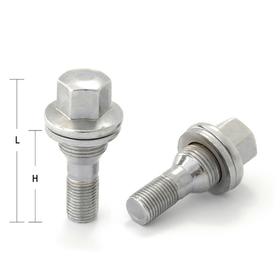 

Болт M12x1,25, 60/40, hex17, прессшайба, хром