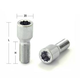 Болт M12x1,5, 56/28, под многогранник, спец. внутр, цинк от Сима-ленд