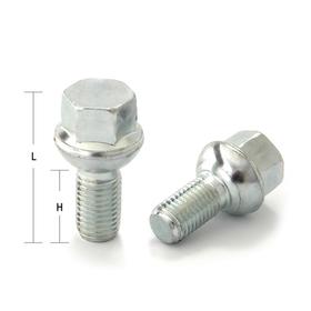 

Болт M12x1,5, 64/45, hex17, сфера R12, цинк