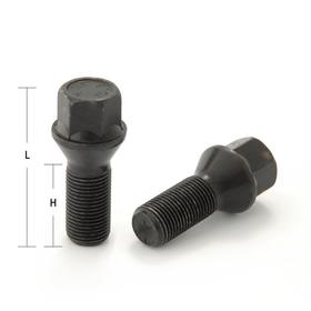 

Болт M14x1,25, 51/27, hex17, конус, чёрный