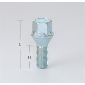 

Болт M14x1,25, 51/27, hex17, конус, цинк