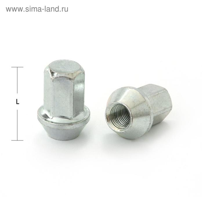 

Гайка 1/2", 34, hex17, конус, закрытая, цинк