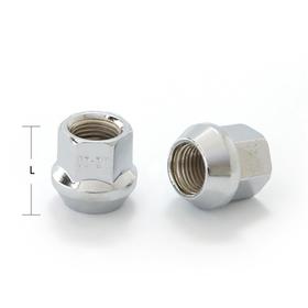 

Гайка M12x1,25, 21, hex19, конус, открытая, хром