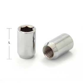 

Гайка M12x1,25, 33, под шестигранник, спец. внутр, хром, блистер 16 шт +ключ