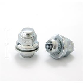 

Гайка M12x1,5, 35, hex21, прессшайба, закрытая, цинк