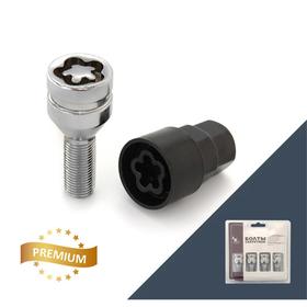 

Болт секретный M14x1,5, 54/28, конус, хром, 4 шт +2 ключа