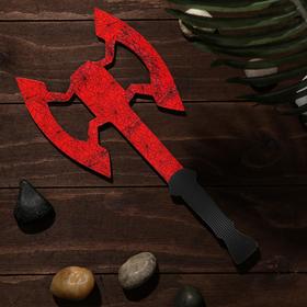 

Сувенир деревянный «Топор. Секира- Лабрис», красный мрамор