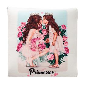 

Подушка-плед Этель Princesses, подушка 40*40±3 см, плед 100*150 см 280 г/м2, 100%п/э