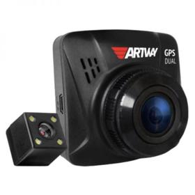 Видеорегистратор Artway AV-398 GPS Dual, две камеры, 2