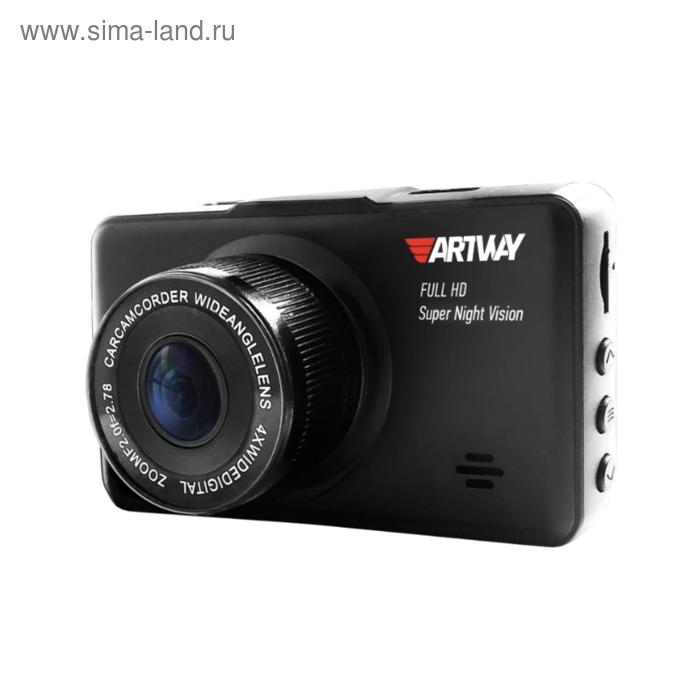 фото Видеорегистратор artway av-396 super night vision, 3", обзор 170°, 1920х1080