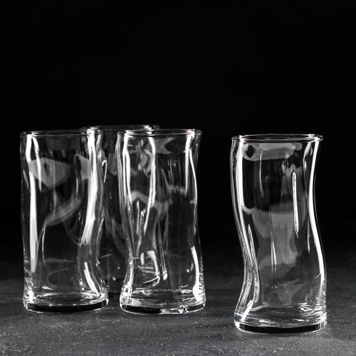 фото Набор стаканов amorf, 400 мл, 4 шт paşabahçe