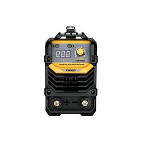 

Сварочный аппарат DEKO DKWM200A 051-4671, 4.4 кВт, ПВ 60%, электрод 1.6-5 мм, 10-200 A, кейс 52977