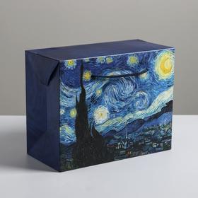 Пакет—коробка «Ван Гог», 23 × 18 × 11 см Ош