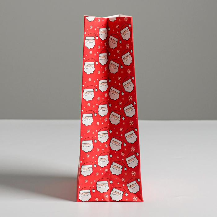 Пакет без ручек «Счастливого Нового Года!», 10 × 19.3 × 7 см