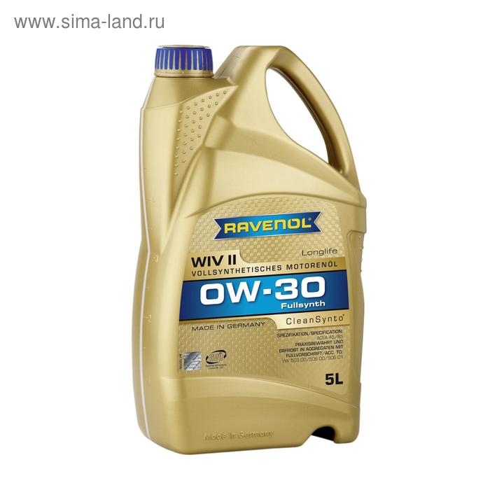 фото Моторное масло ravenol wiv sae 0w-30, 5л