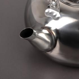 

УЦЕНКА Чайник с ситом «Арес», 1,2 л, 19×13,5×13,5 см