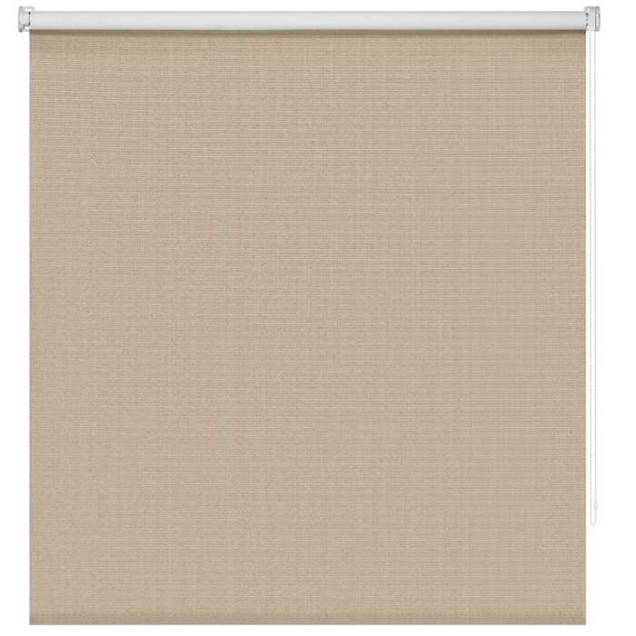 Рулонная штора блэкаут «Шалюр», 60x160 см, цвет коричневый штора рулонная bella 60x160 см цвет белый