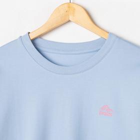 

Свитшот женский, цвет голубой, размер 52