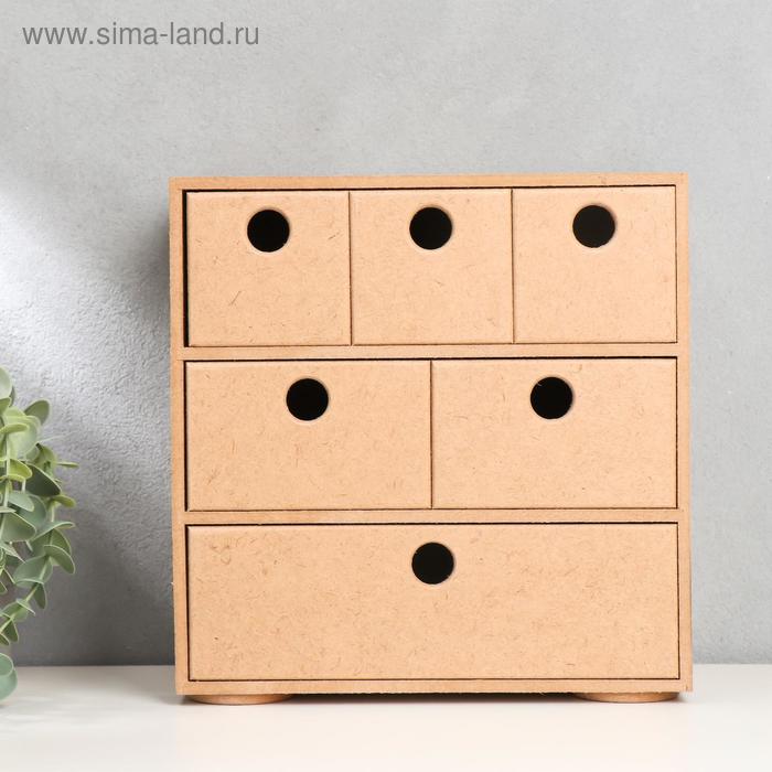 

Комод для декора 24,5х24х15см