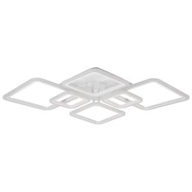 

Люстра с ПДУ 5505 168Вт+14Вт LED RGB 2700-6400К, диммир., белый 106х74,5х13,5см