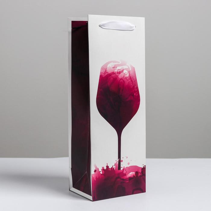 Пакет ламинированный под бутылку Wine not, 13 x 36 x 10 см