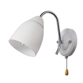 

Бра 3164-215-1, 1x60Вт Е27, цвет хром, белый