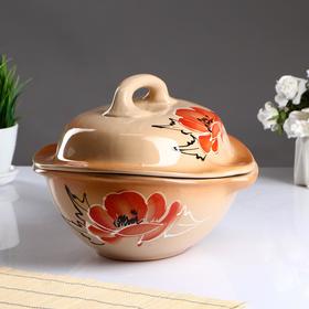 

Утятница "Охотничья" с крышкой Мак, 31х29см
