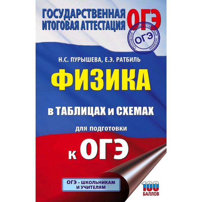 

Справочник. Физика в таблицах и схемах для подготовки к ОГЭ. Пурышева Н. С.