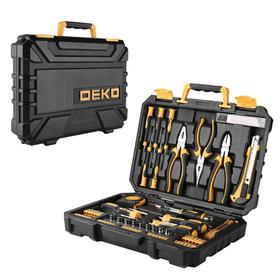 

Набор инструмента для дома и авто DEKO TZ82 065-0736, универсальный, 82 предмета