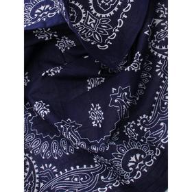 

Платок женский, размер 50х50, цвет тёмно-синий