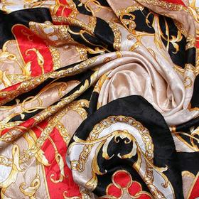 

Платок женский, размер 90х90, цвет мультиколор