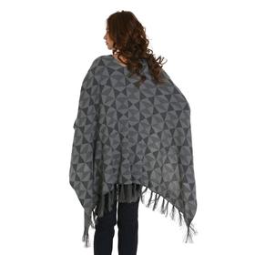 

Пончо женское, размер free size 130х130, цвет мультиколор