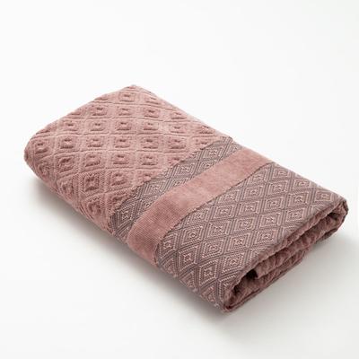 Полотенце махровое Этель, цв. коричневый, 50*100 см. 670 гр/м2, 100% хлопок - Фото 1