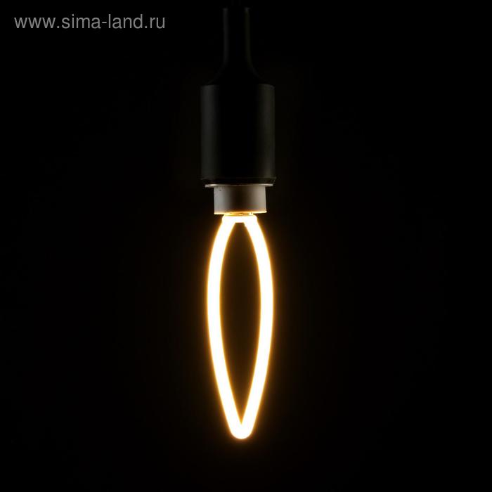 фото Лампа светодиодная thomson led deco candle, е14, 4 вт, 2700 к, 400 лм, матовая